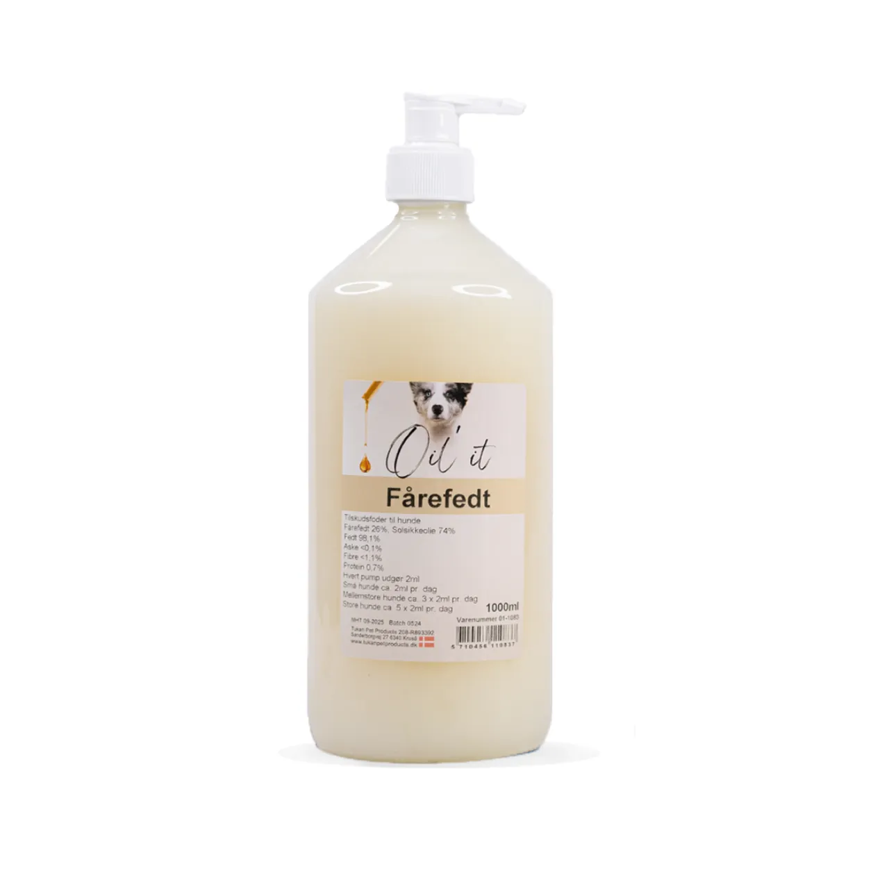 Snackit fårefedt til hund 1000 ml